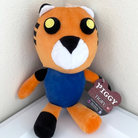 Chase Roblox Piggy Series 1 Collectible 8” Plush TIGRY New With Tags - Picture 7 of 7